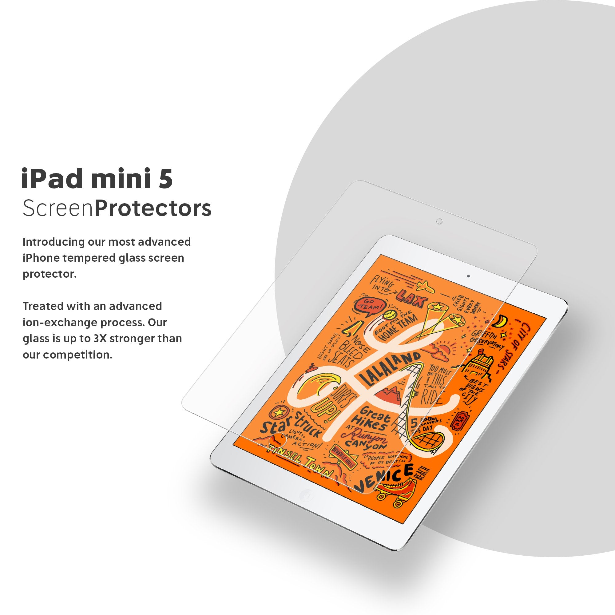 NanoArmour 7.9-inch iPad mini 5 Anti-Glare Screen Protector