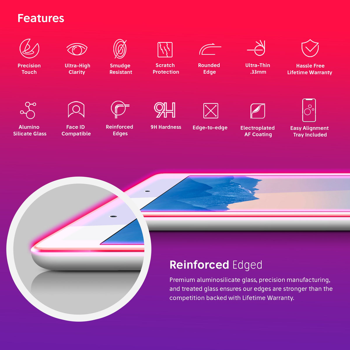 NanoArmour for iPad mini 3 / 2 / 1 Anti-Blue light Screen Protector (7.9-inch)