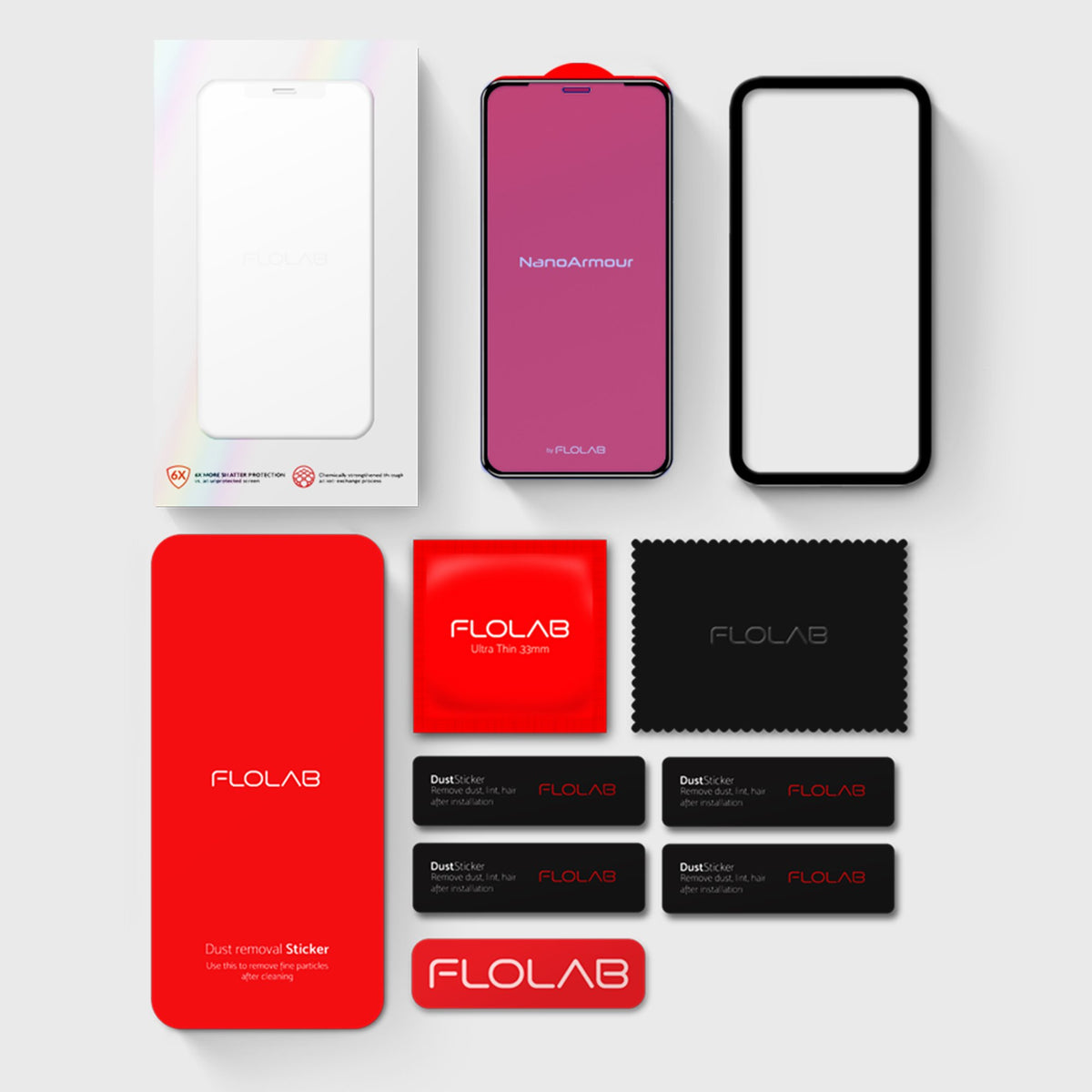 NanoArmour for iPhone 11 Pro Anti-Blue Light Screen Protector Case Friendly