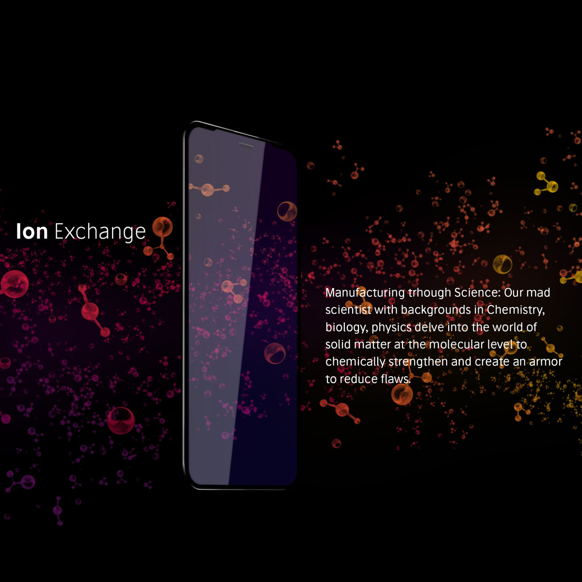 NanoArmour for iPhone XR Anti-Blue Light Screen Protector Case Friendly