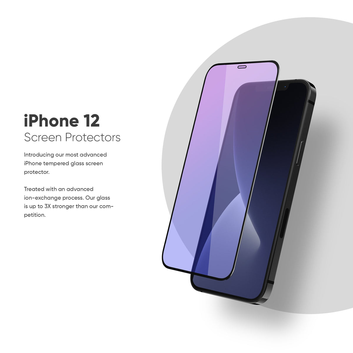 NanoArmour for iPhone 12 Anti-Blue light Screen Protector