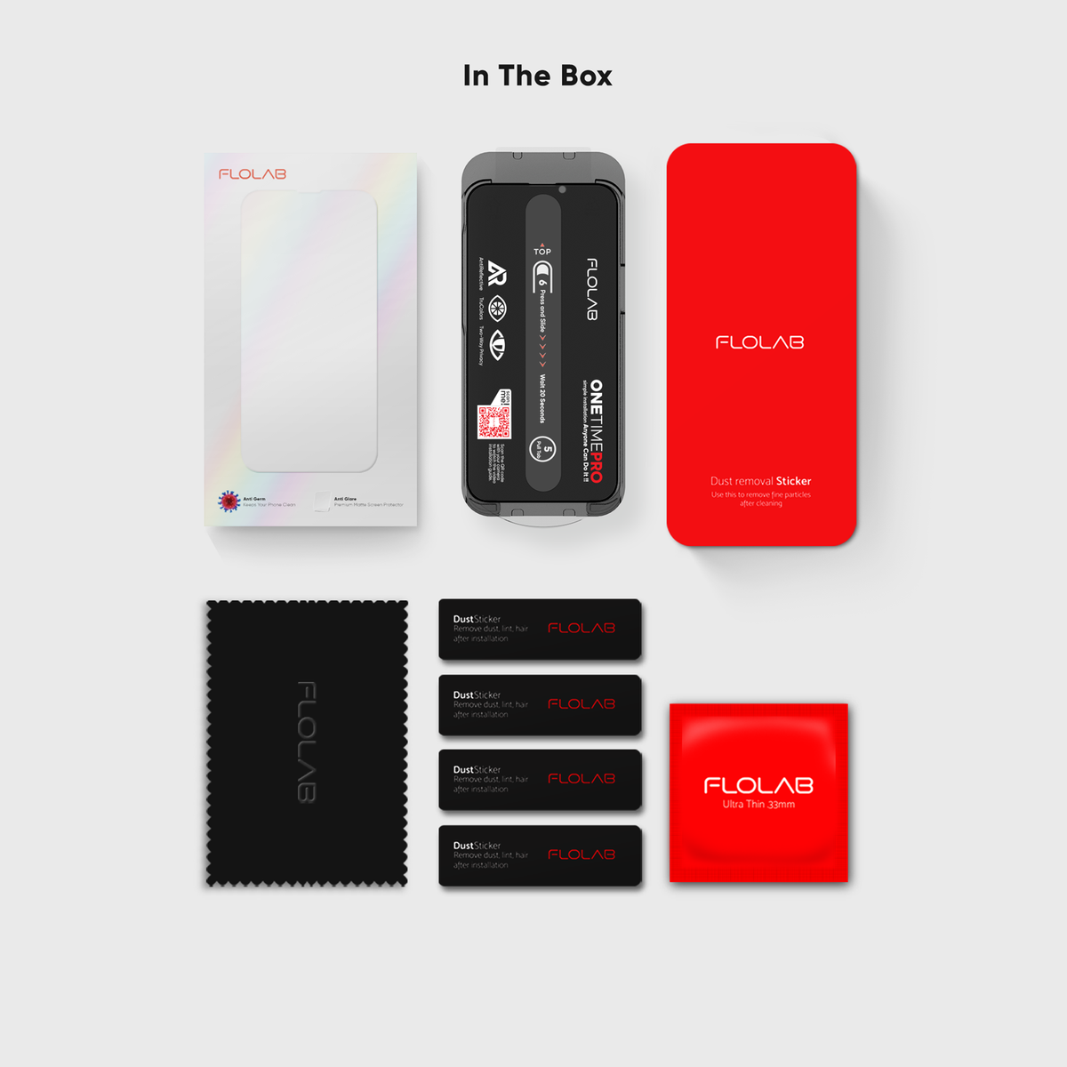 NanoArmour ONETIME PRO Privacy Anti Reflective Infinity Edge – iPhone 16/15/14/13 Series