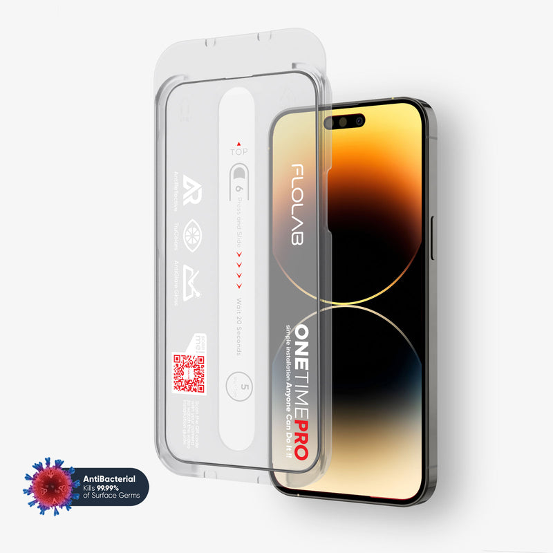 FLOLAB PRO AntiGlare Screen Protector Crystal Clear Visibility