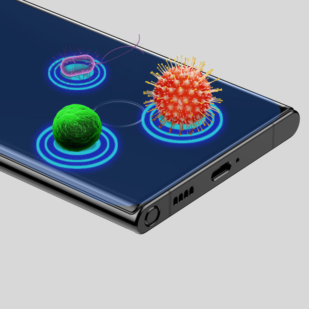 NanoArmour for Samsung Galaxy S21 Ultra Screen Protector Anti Microbial