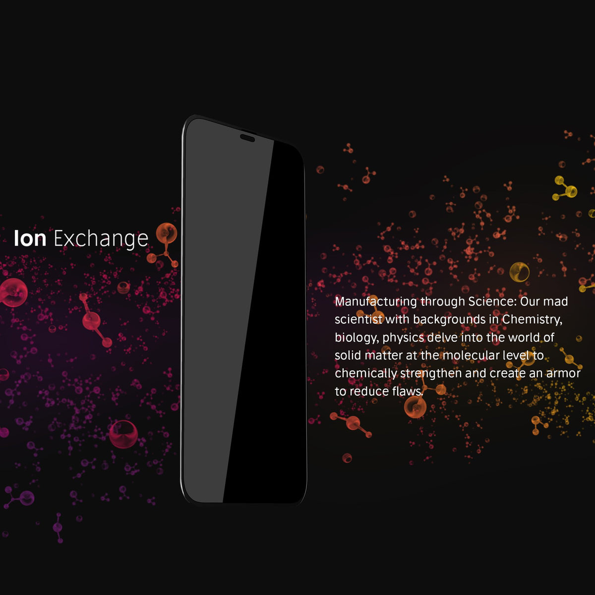 NanoArmour for iPhone 12 Pro Max Full Cover Privacy Screen Protector