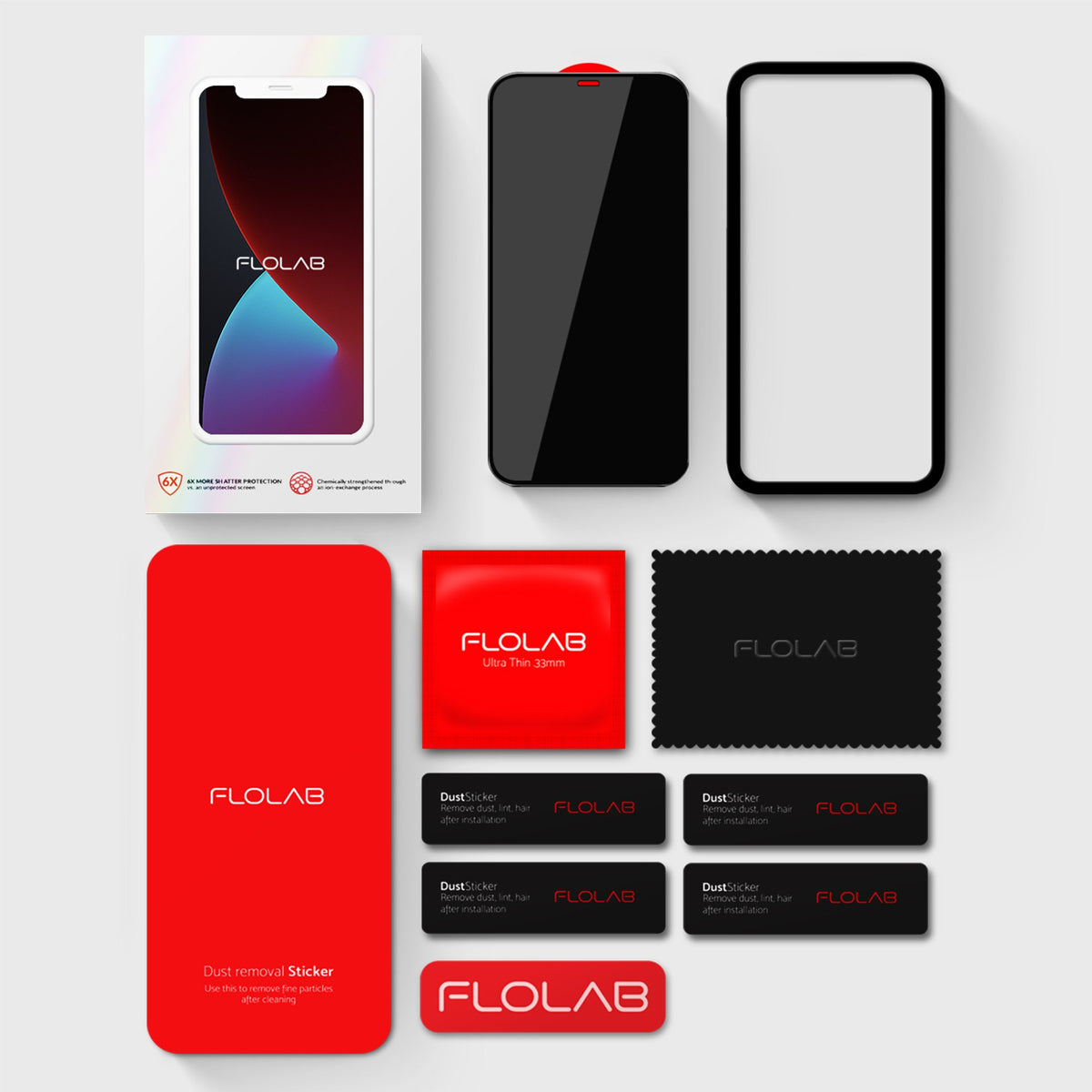 NanoArmour for iPhone 12 Pro Max Full Cover Privacy Screen Protector