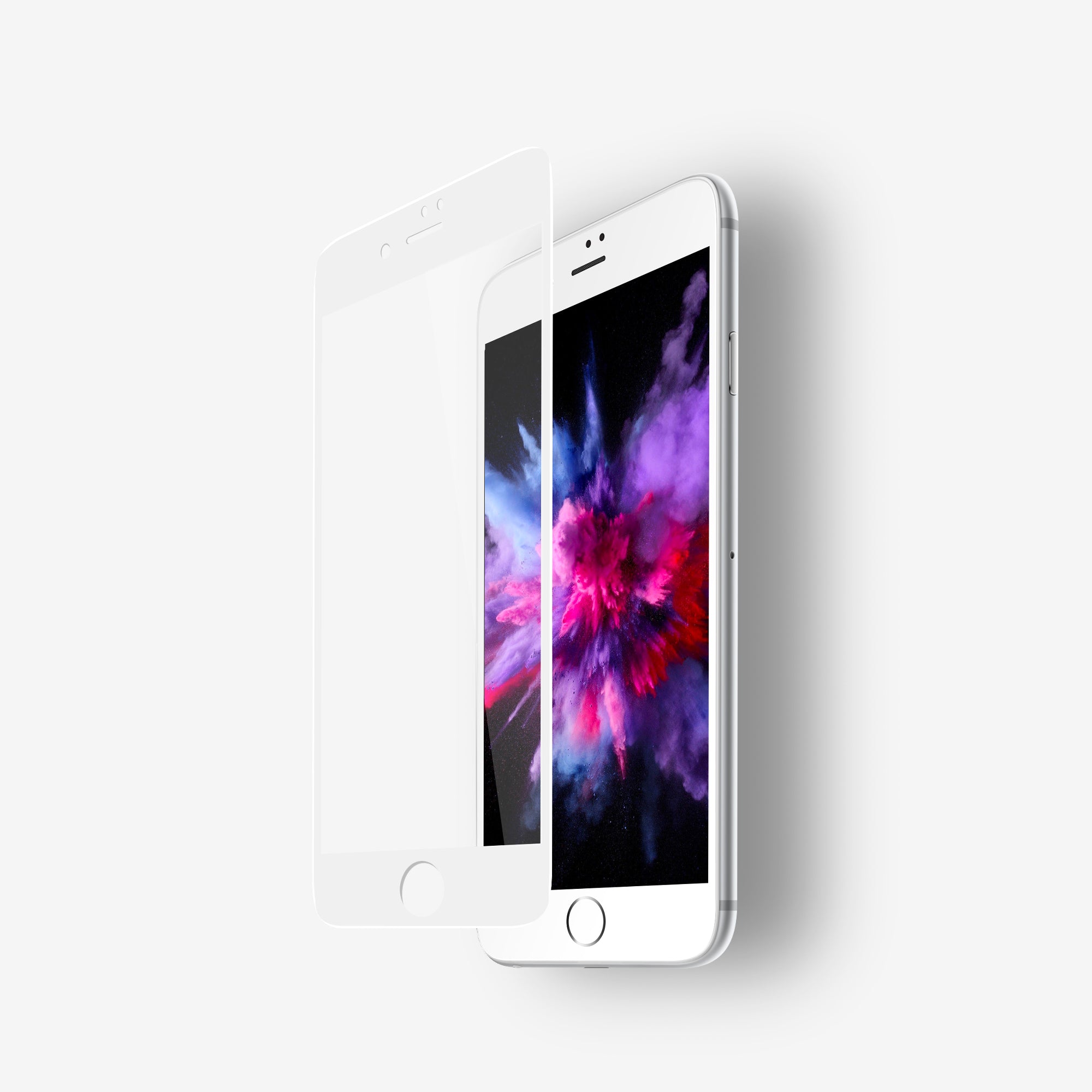 iPhone 7Plus 8 Plus 3D保護ガラス ホワイト 100個セット 楽天市場】用 iPhone 8 Plus/iPhone 7 Plus ガラスフィルム 指紋