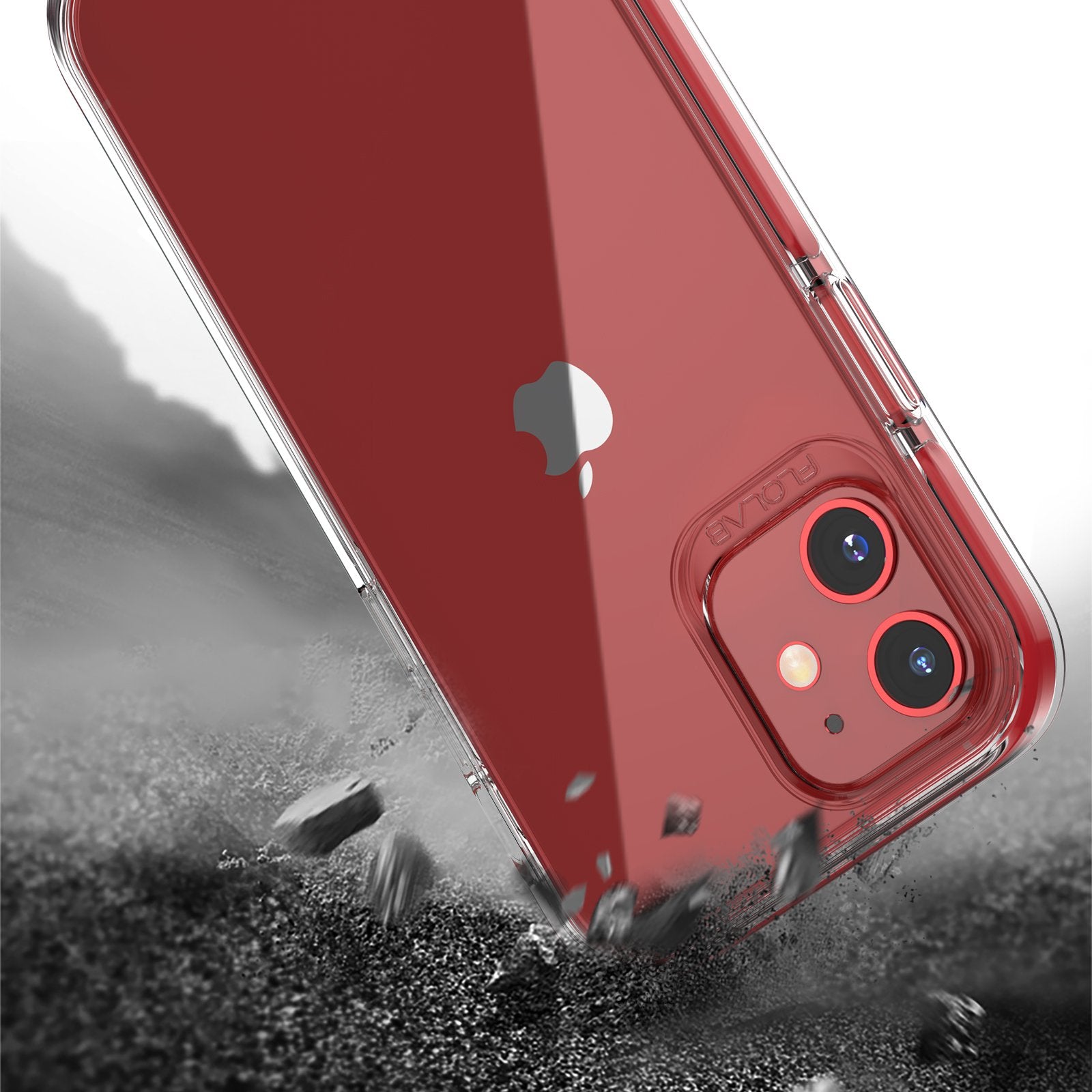 Red iPhone 12 mini Cases TAFFYCA Series