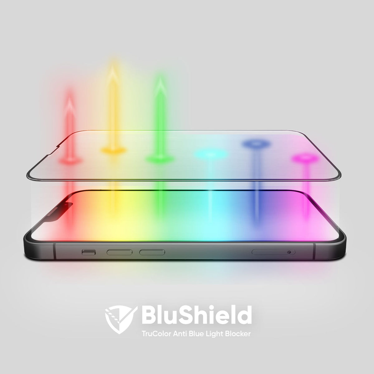 NanoArmour for iPhone 13 Screen Protector Antimicrobial Anti-Dust Edge-to-Edge