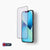 FLOLAB NanoAmour iPhone 13 Mini Anti-Blue Light Screen Protector Antimicrobial Edge-to-Edge