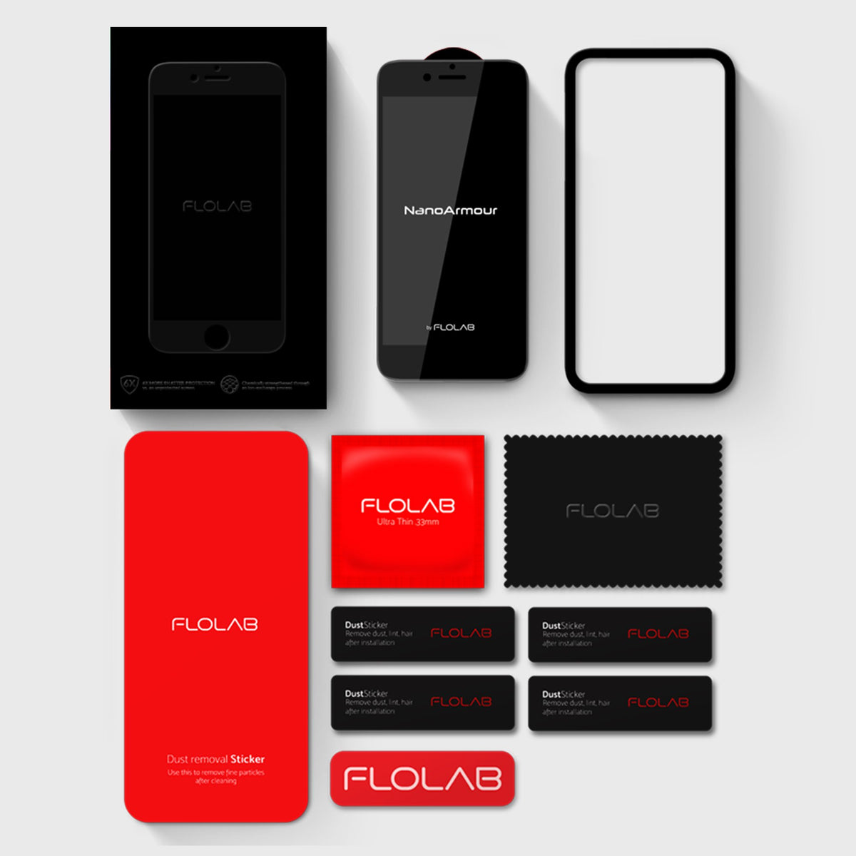 NanoArmour for iPhone 8 Plus Privacy Glass