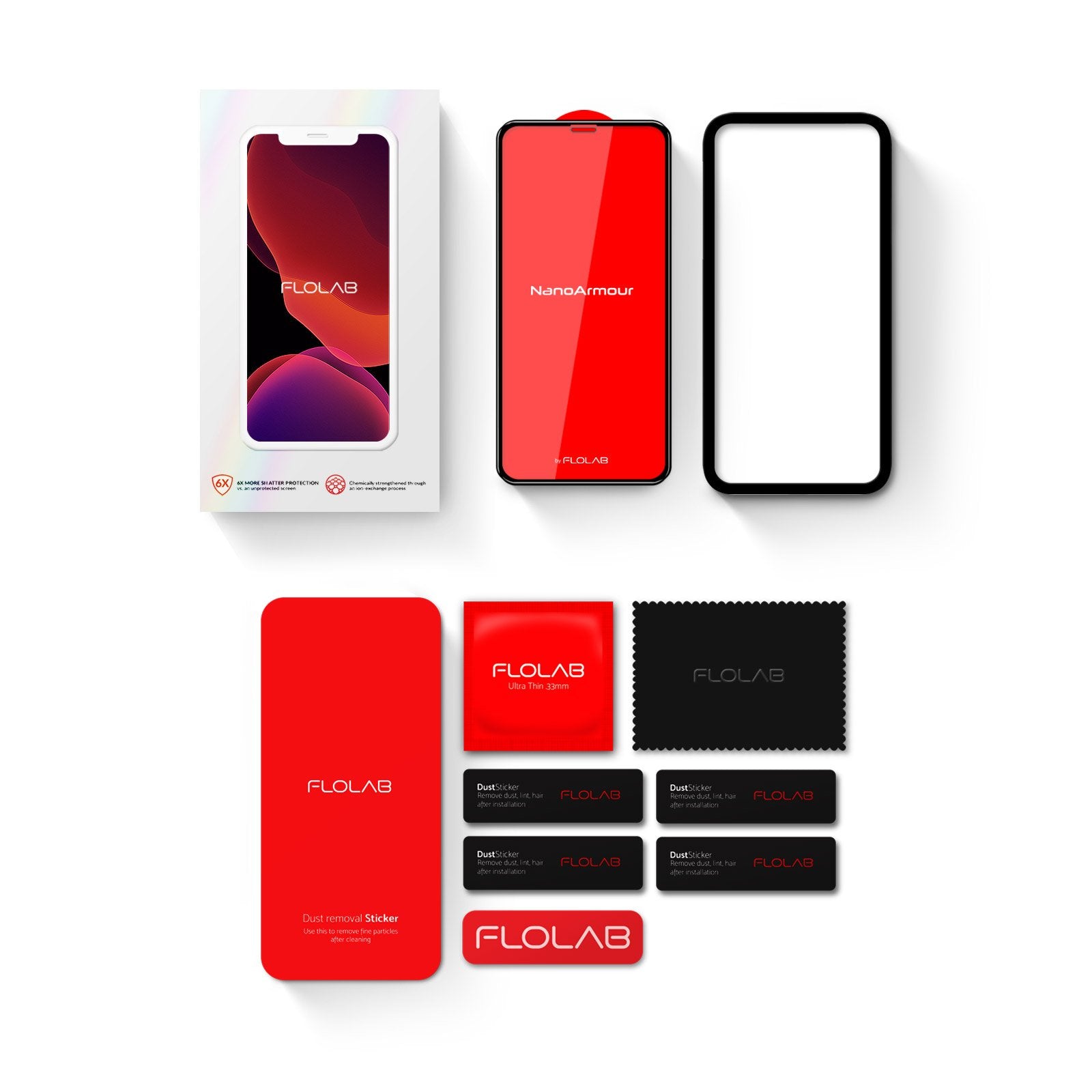 FLOLAB I iPhone 11 Pro Max Screen Protectors