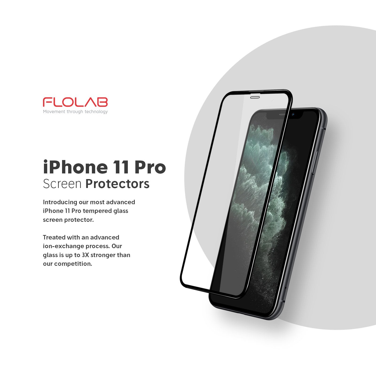 FLOLAB I #1 Best iPhone 11 Pro Glass Screen Protector