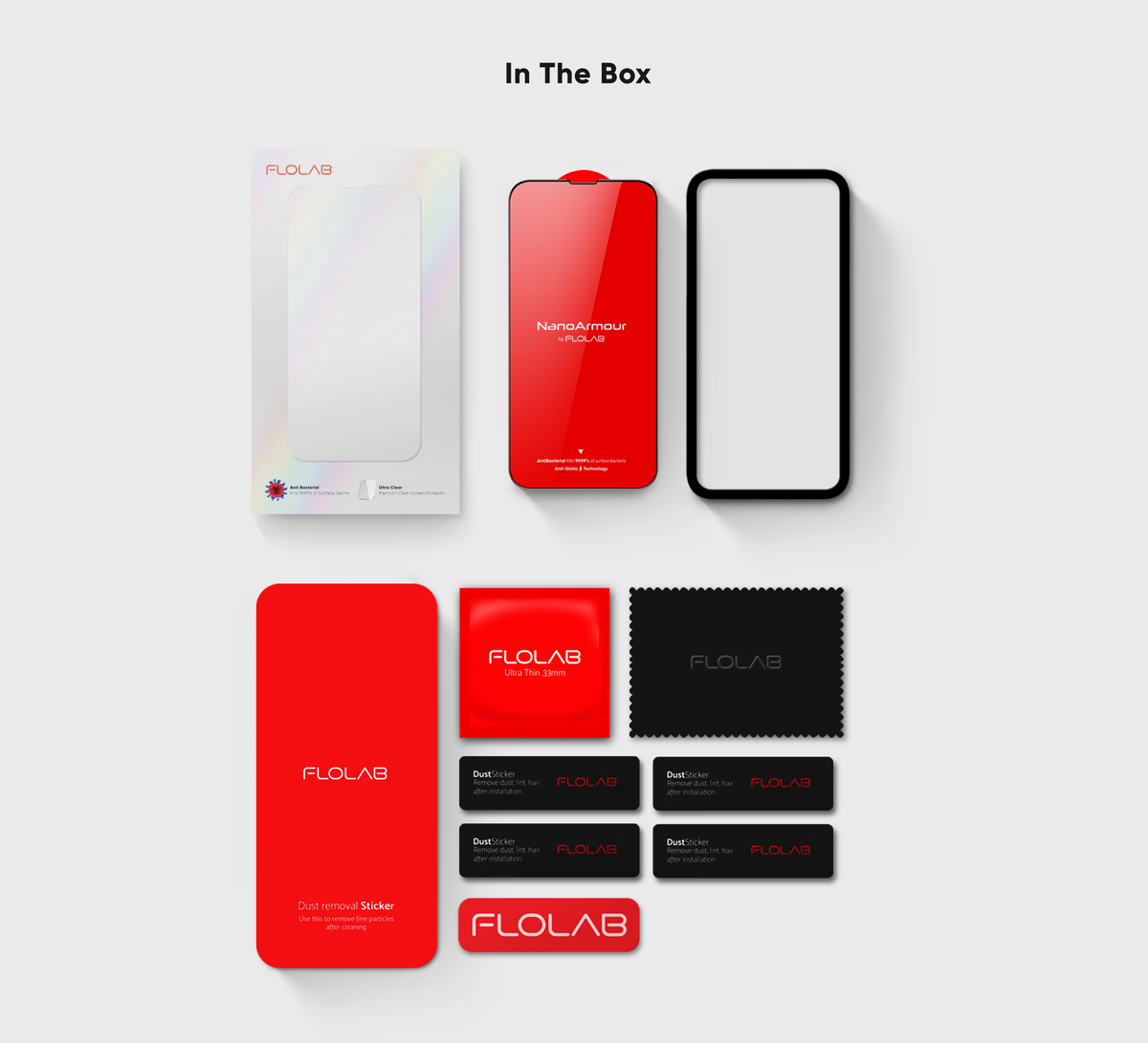 NanoArmour for iPhone 13 Pro Max Screen Protector | No Yellow or Blue Tint