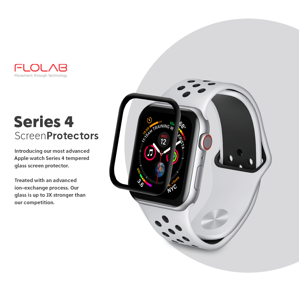 FLOLAB I Apple Watch Screen Protector Series 4 5